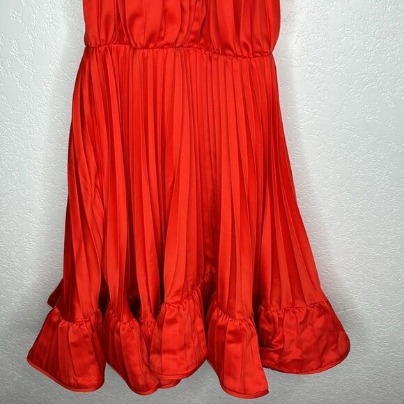 NWT AMUR Amiri Halter Mini Dress in Red Pepper
Size 0 Revolve - Picture 5 of 14